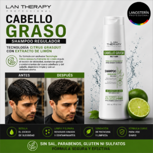 Cabello Graso - Shampoo Regulador