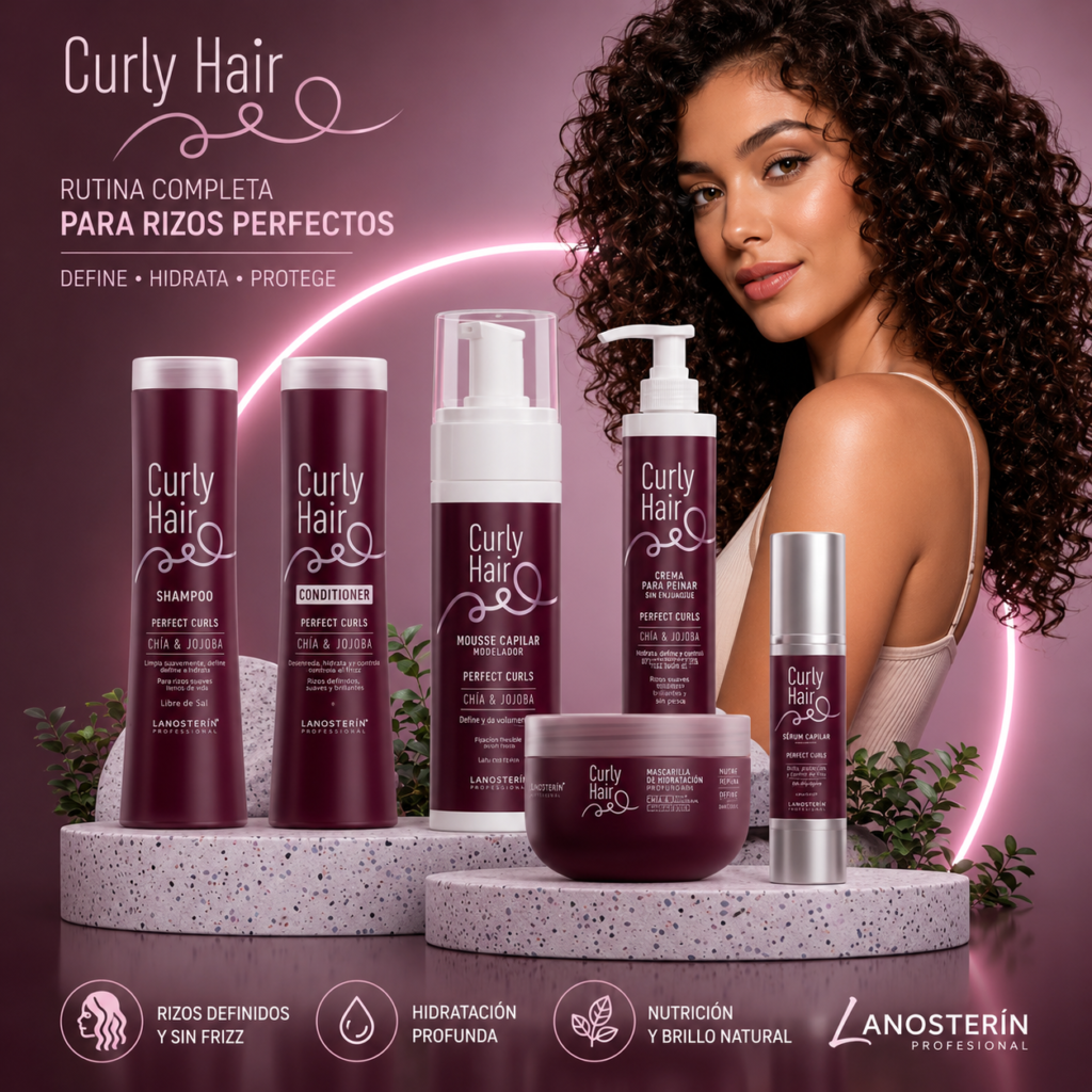 Curly Hair - Rutina Completa