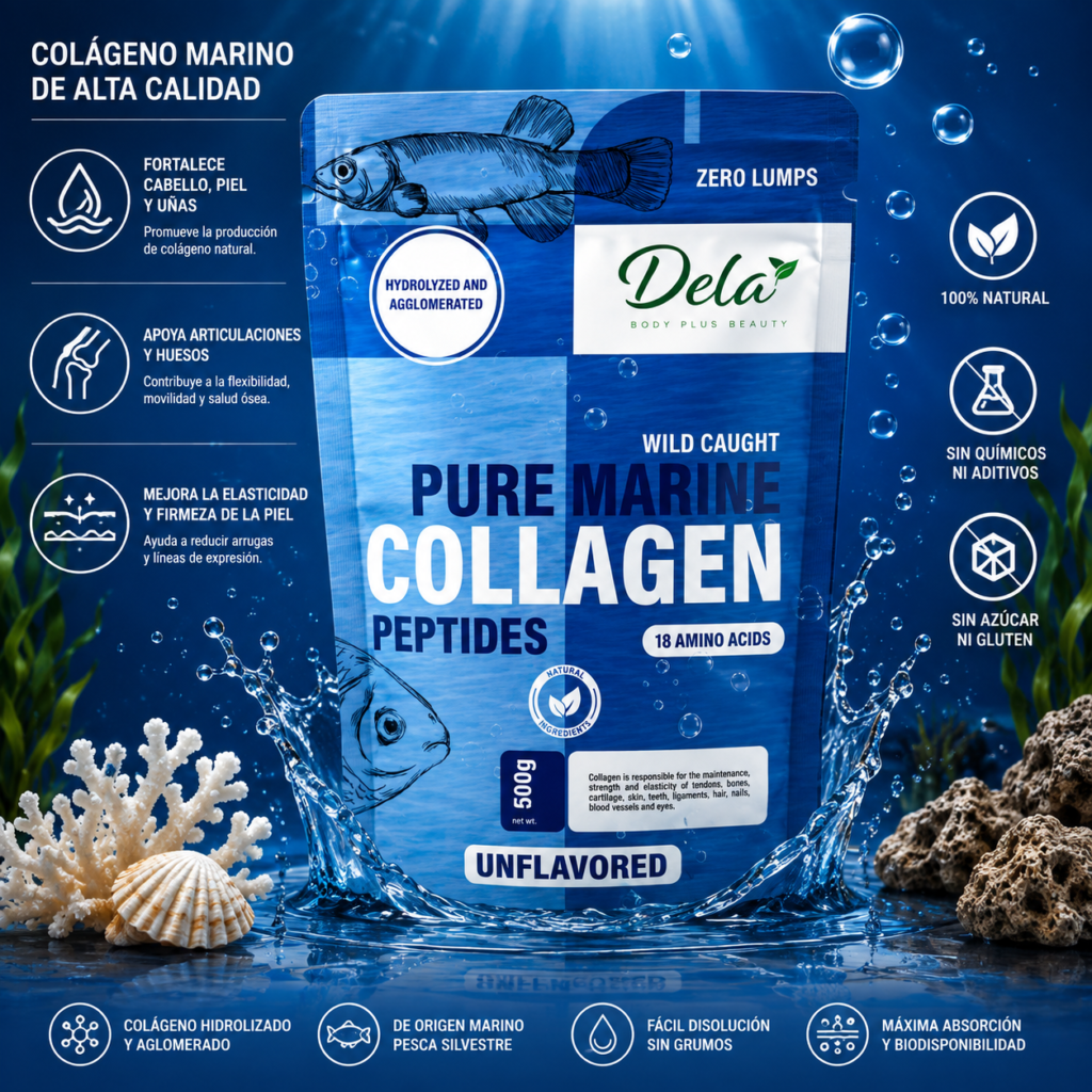Dela Pure Marine Collagen Peptides