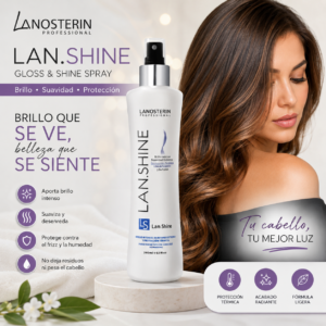 LAN-SHINE Gloss & Shine Spray