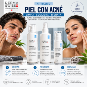 ¡PIEL CON ACNÉ! LIMPIA, EQUILIBRA Y CUIDA TU ROSTRO